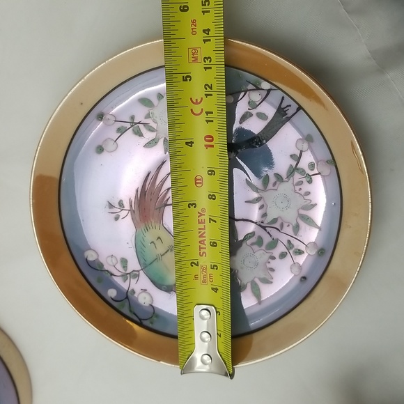 Japanese Lusterware Cup & Saucers - Picture 8 of 16